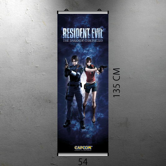 RESIDENT EVIL DARK SIDE CHRONICLES FLYER BANNER