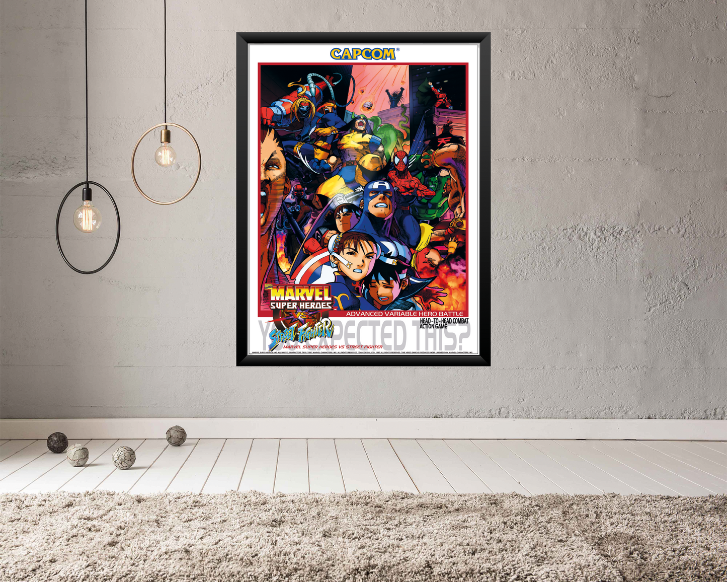 MARVEL SUPER HEROES VS. STREET FIGHTER B2 Size