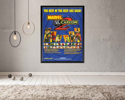 MARVEL VS. CAPCOM 2 USA B1 Size