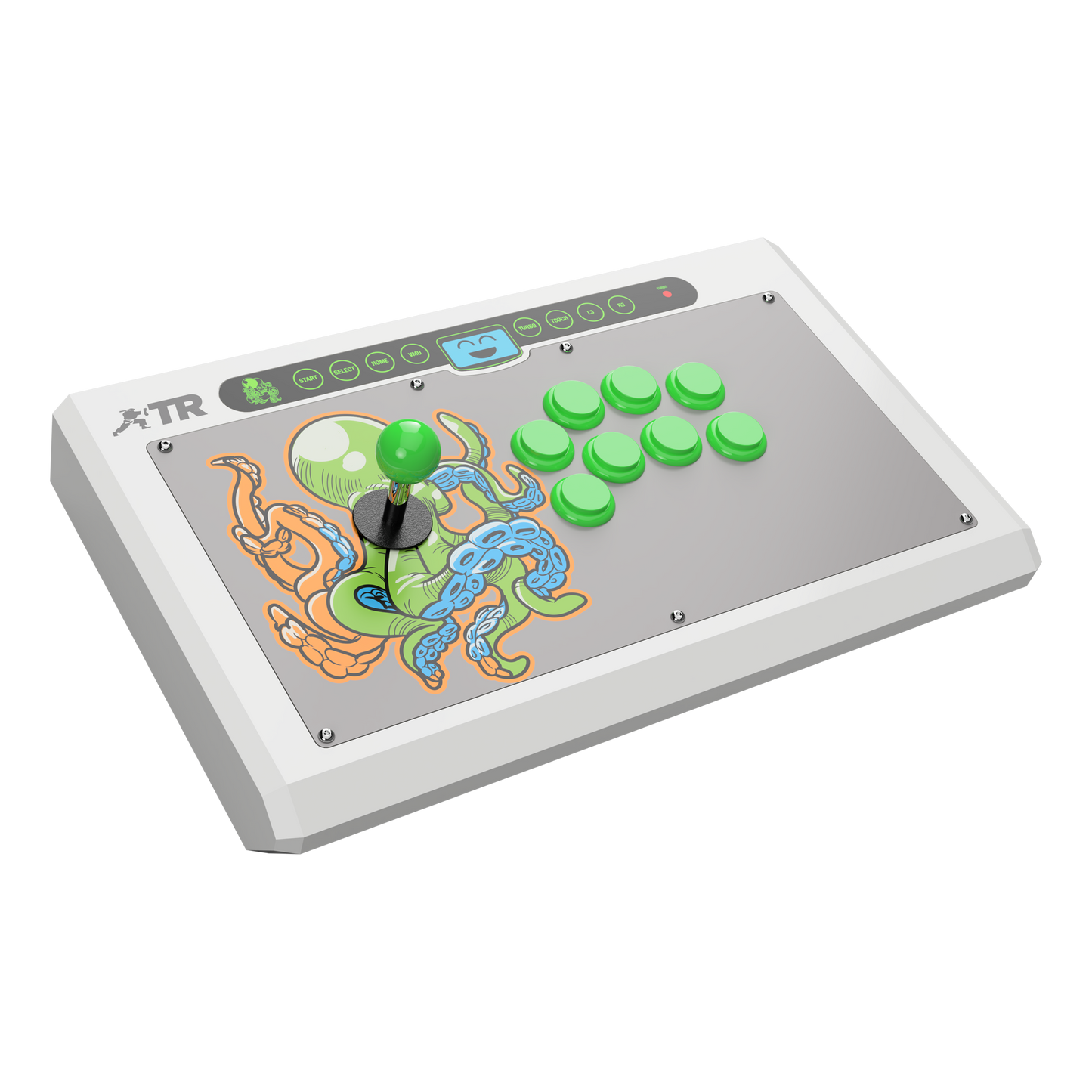 Octopus Arcade Stick - Candy (White)