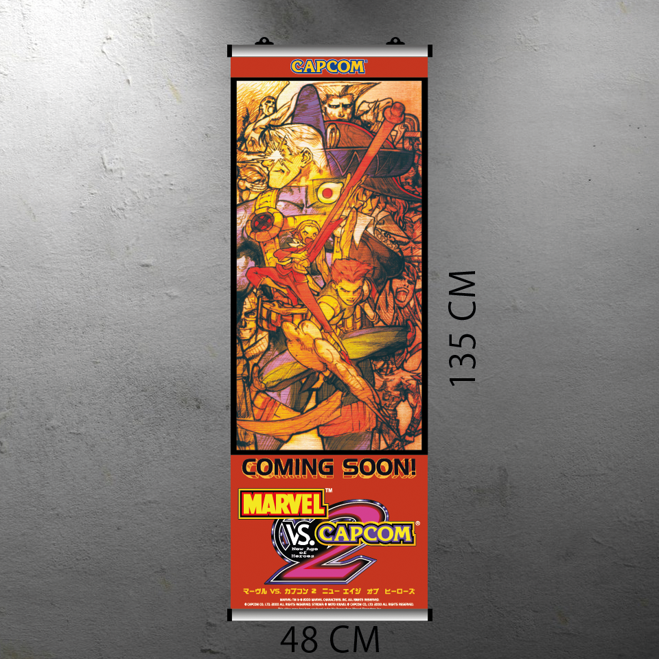 MARVEL VS. CAPCOM 2 FLYER BANNER