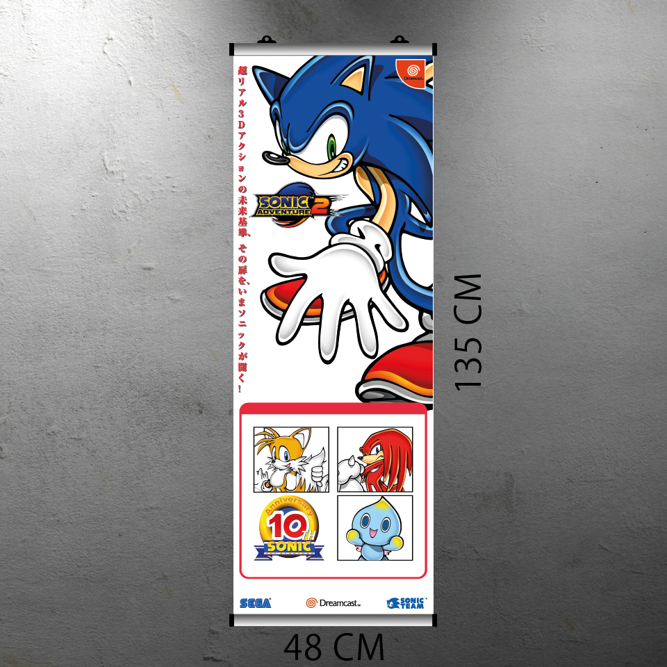 SONIC ADVENTURE 2 FLYER BANNER