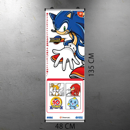 SONIC ADVENTURE 2 FLYER BANNER