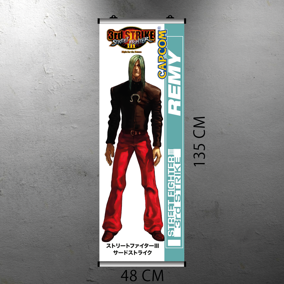 STREET FIGHTER III 3RD STRIKE - REMY FLYER BANNER