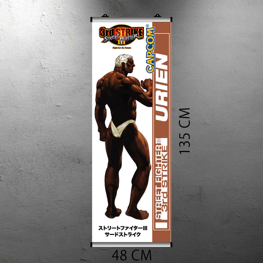 STREET FIGHTER III 3RD STRIKE - URIEN FLYER BANNER